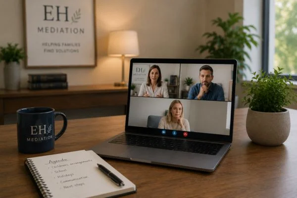 child access mediation Portsmouth online meeting.